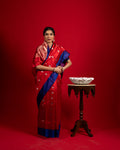 SINDOORI RED SAREE